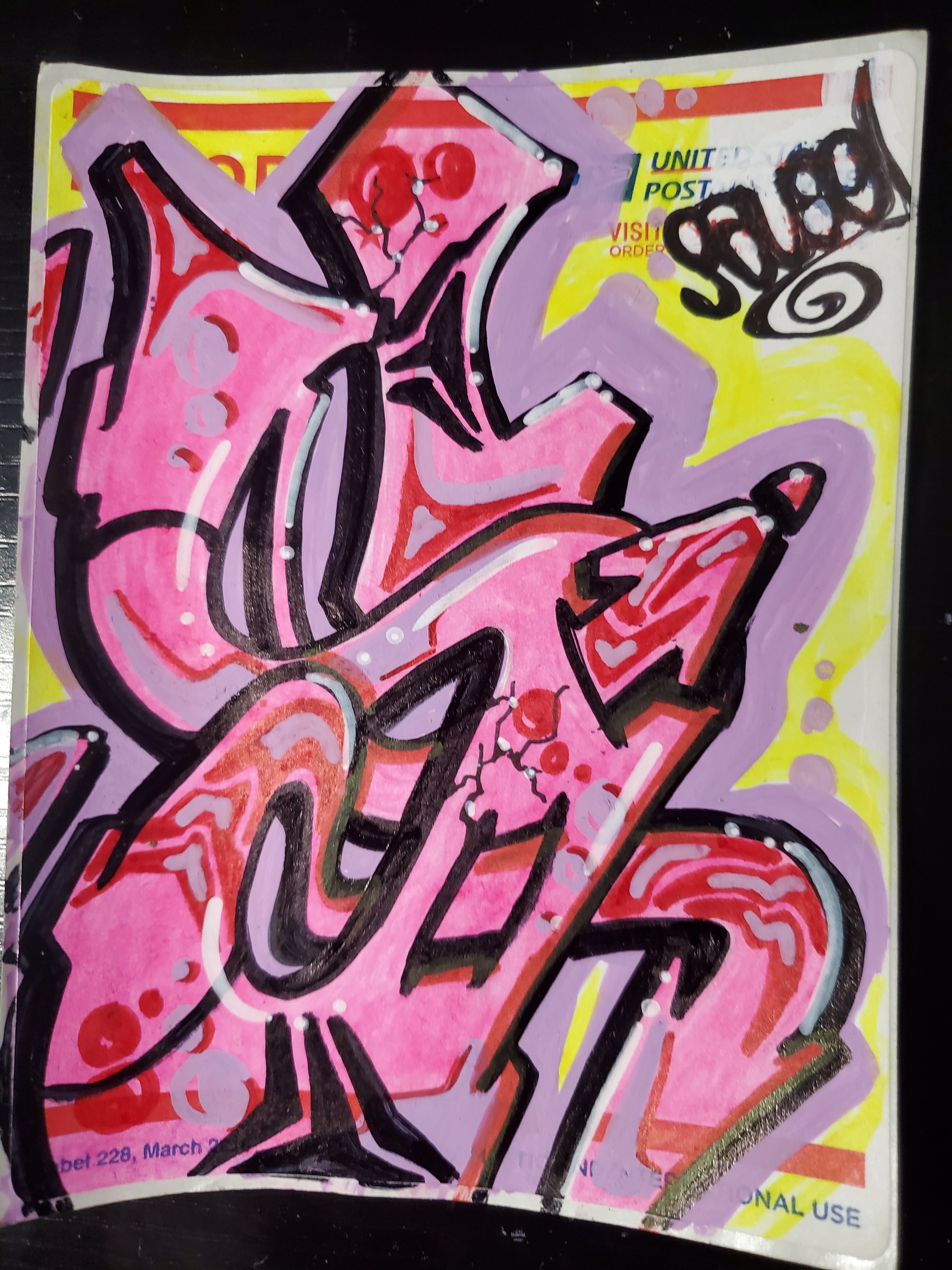 S - de Pause wild style