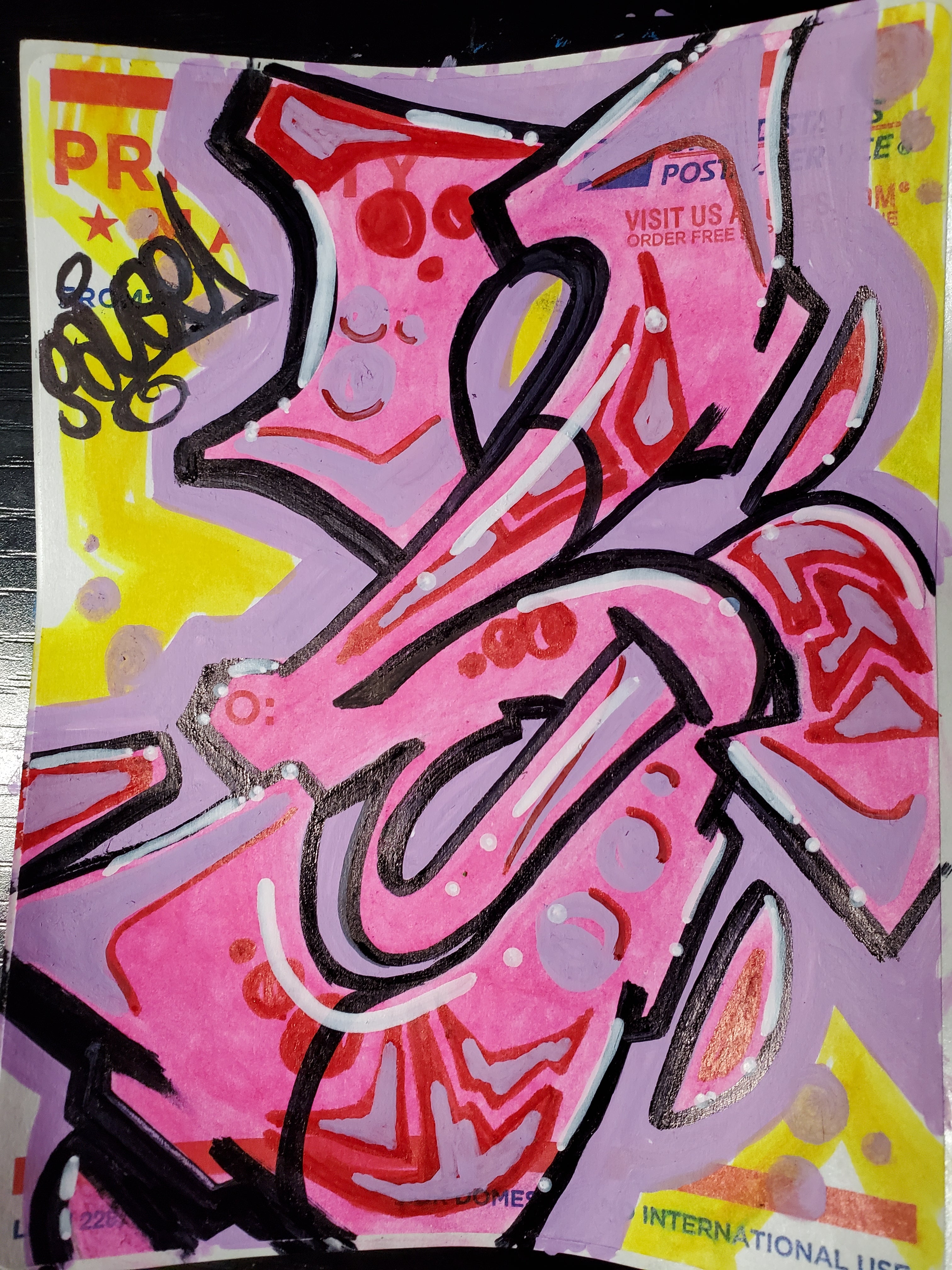 E - from Pause wild style