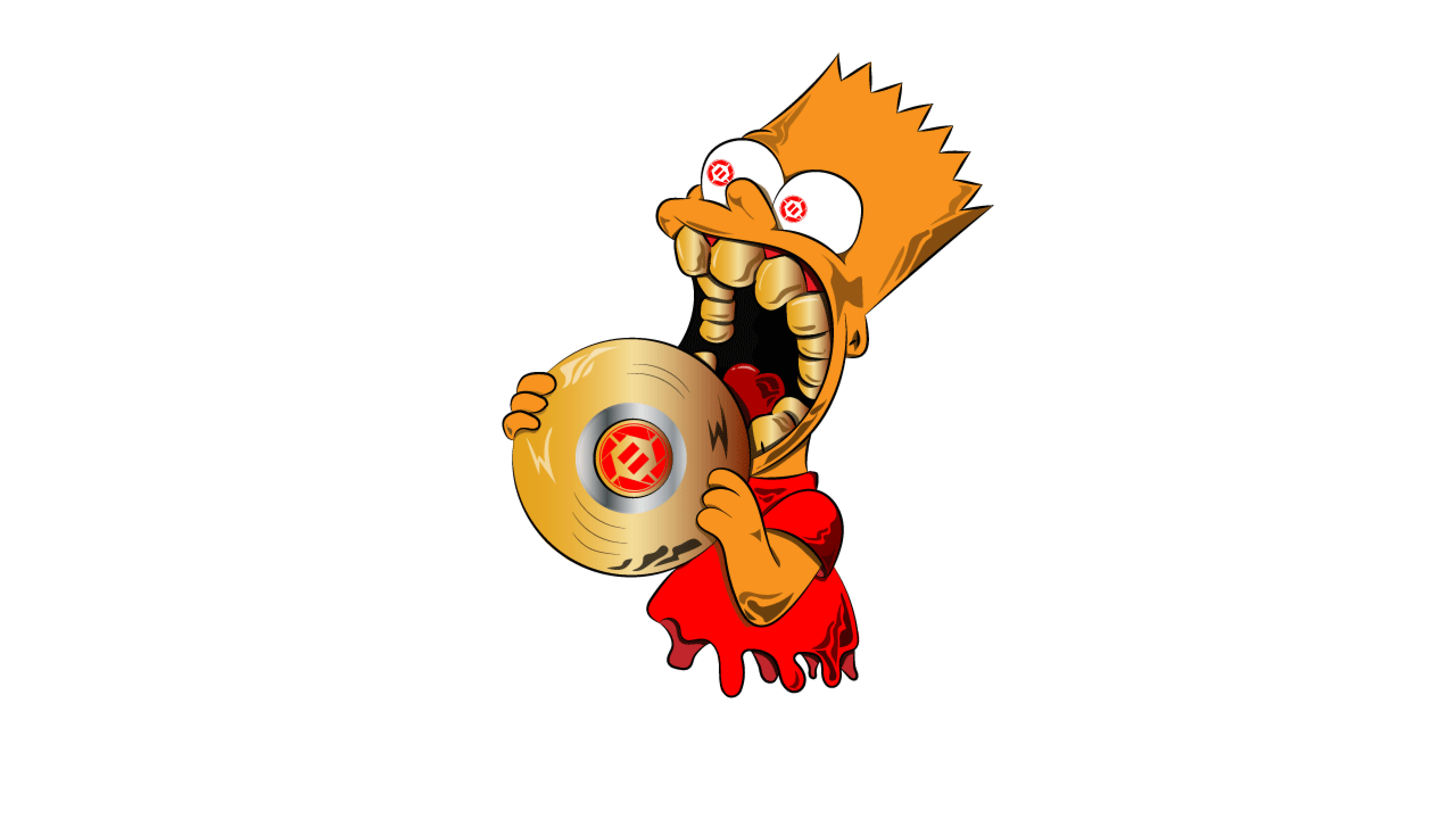 Ghetto Bronx Graffiti Cartoon Renders — Original Vector Art by Pause One