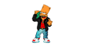 Ghetto Bronx Graffiti Cartoon Renders — Original Vector Art by Pause One